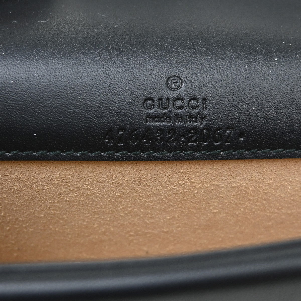 Gucci Dionysus Chain Wallet GG Velvet, Black, Velvet, Shoulder Bag