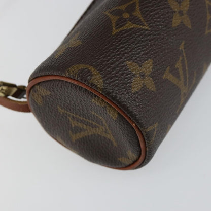 Louis Vuitton Papillon Pochette Monogram Canvas, BROWN, CANVAS, Clutche & pouche