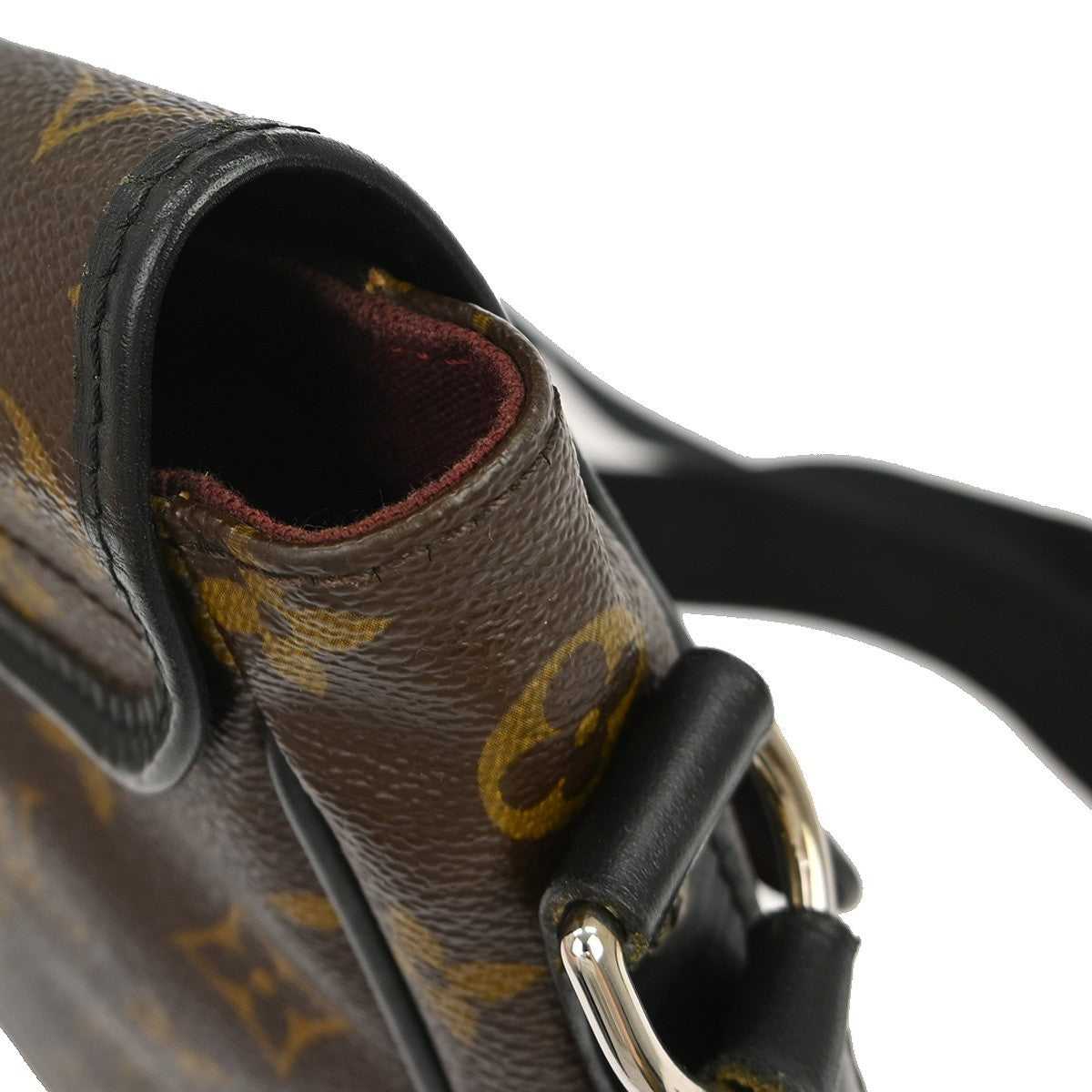 Louis Vuitton Bass Messenger Bag Macassar Monogram Canvas, Brown, Canvas, Shoulder Bag