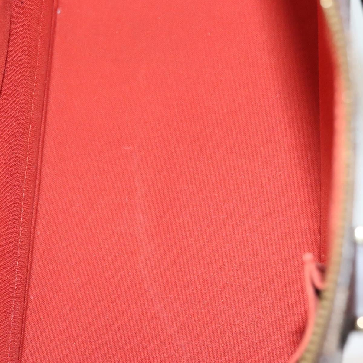 Louis Vuitton Alma Handbag Damier, BROWN, CANVAS, Handbag