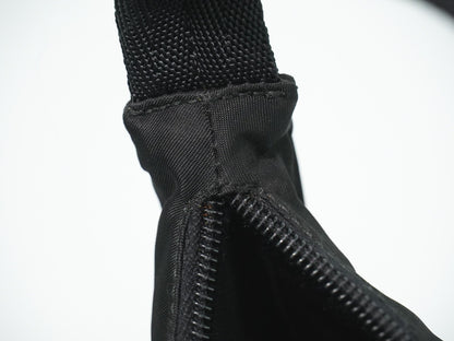 Prada Hobo Tessuto, BLACK, NYLON, Handbag