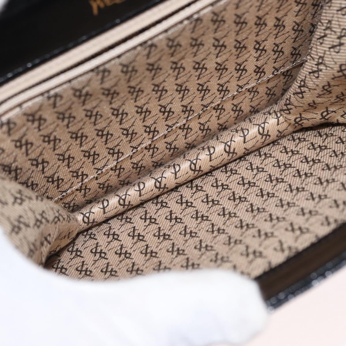 Saint Laurent Vintage Shoulder Bag Leather, BLACK, LEATHER, Shoulder bag