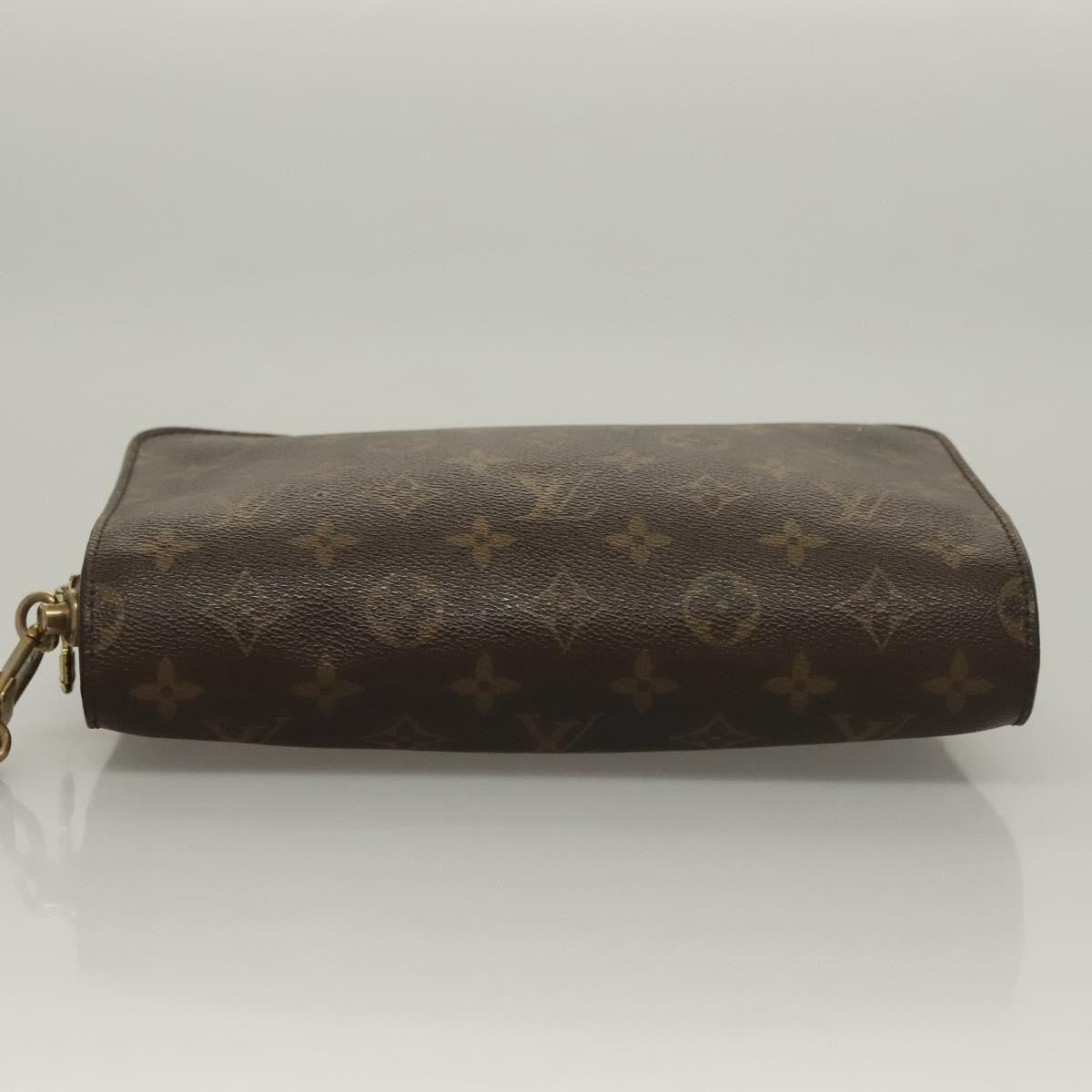 Louis Vuitton Pochette Orsay Monogram Canvas, BROWN, CANVAS, Clutche & pouche