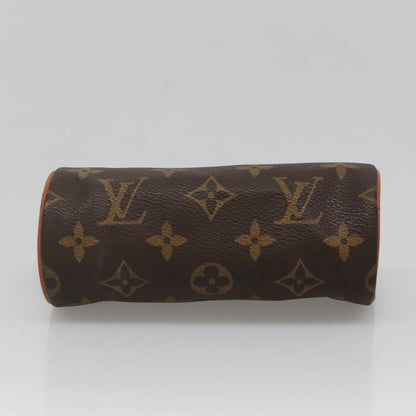 Louis Vuitton Papillon Pochette Monogram Canvas, BROWN, CANVAS, Clutche & pouche