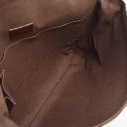 Louis Vuitton Brooklyn Handbag Damier, BROWN, CANVAS, Shoulder bag