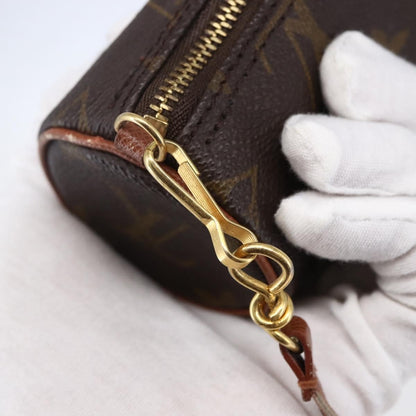 Louis Vuitton Papillon Pochette Monogram Canvas, BROWN, CANVAS, Clutche & pouche