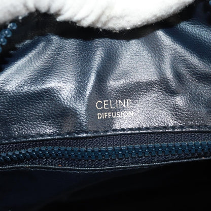 Celine C Sulky Boston bag Canvas, NAVY, CANVAS, Travel bag