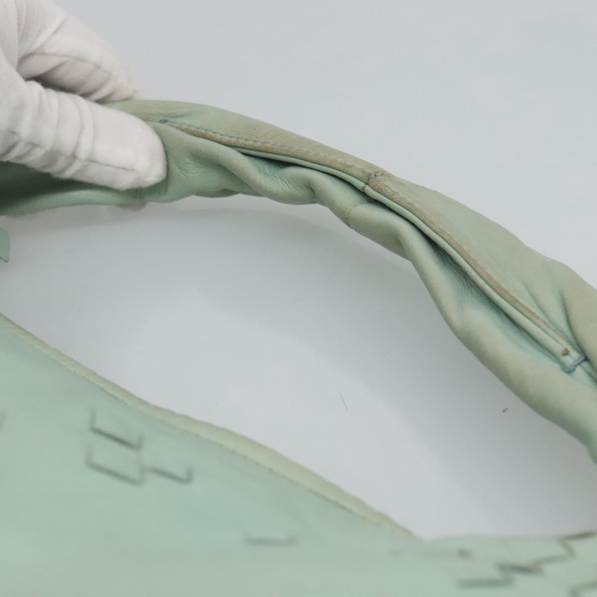 Bottega Veneta Veneta Hobo Lether with intrecciato detail, BLUE, LEATHER, Handbag