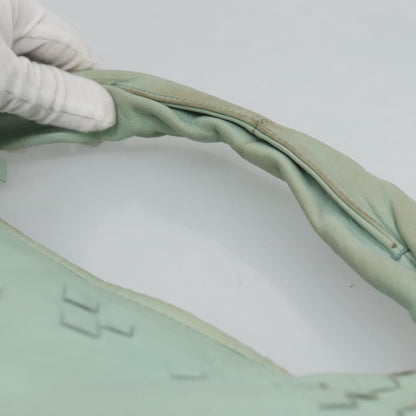 Bottega Veneta Veneta Hobo Lether with intrecciato detail, BLUE, LEATHER, Handbag