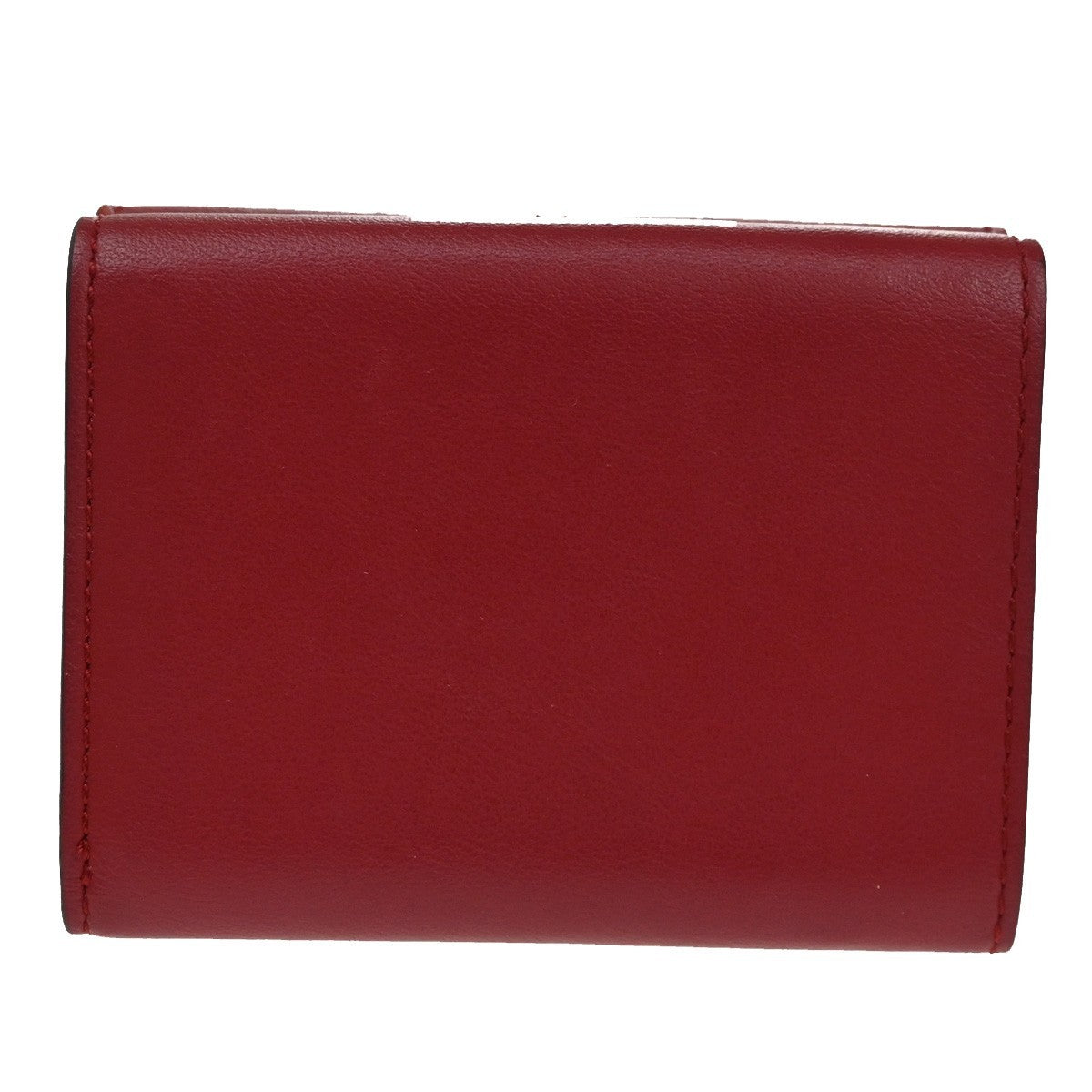 Fendi Peekaboo Wallet Leather, RED, LEATHER, Wallets