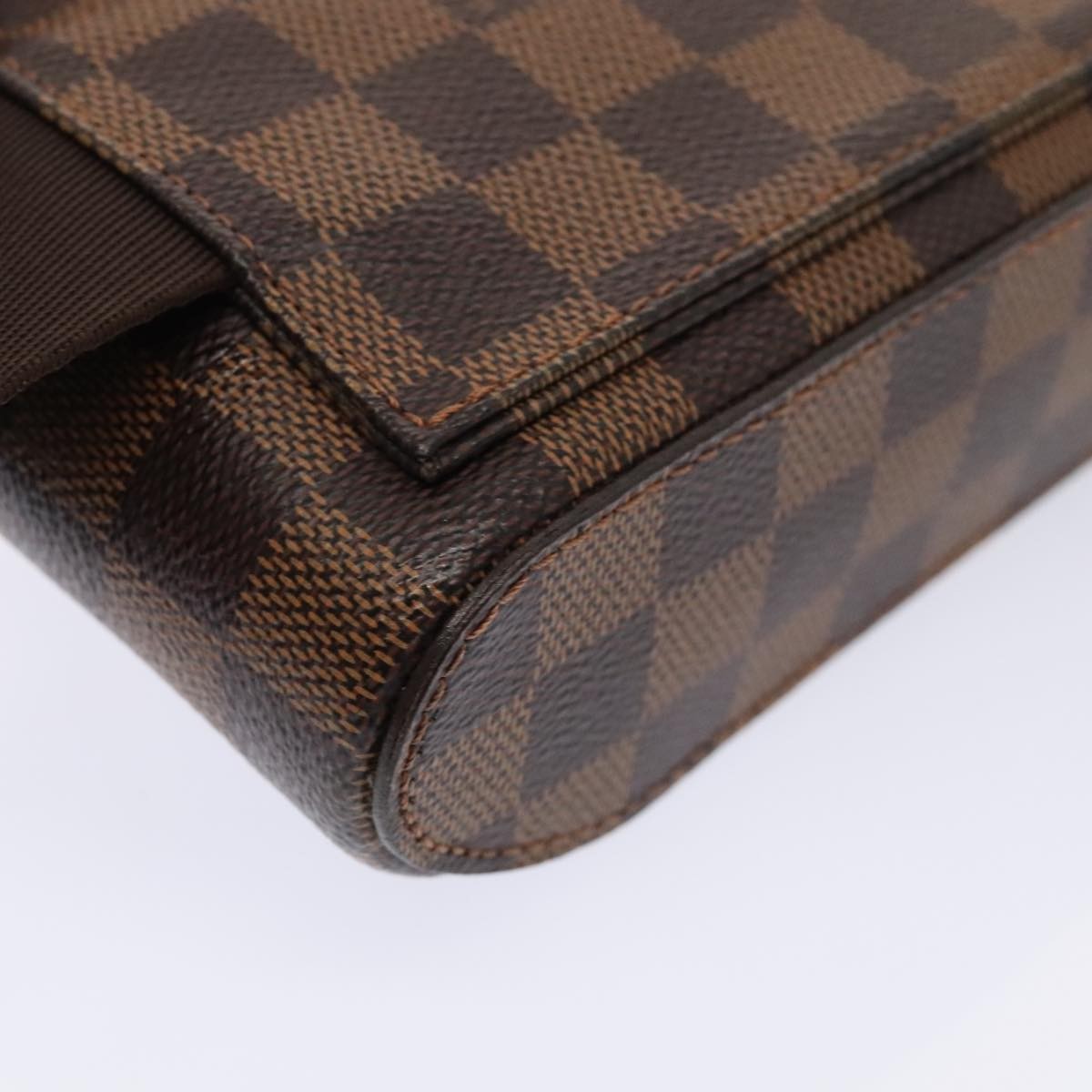 Louis Vuitton Geronimos Waist Bag Damier, BROWN, CANVAS, Shoulder bag