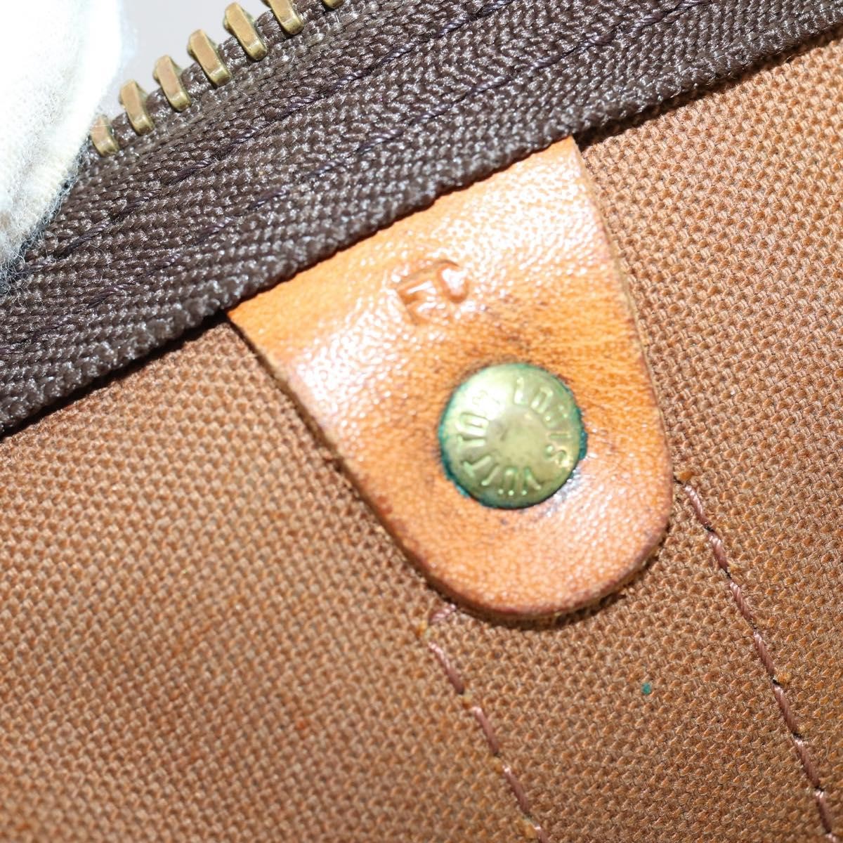 Louis Vuitton Keepall Bag Monogram Canvas, BROWN, CANVAS, Travel bag