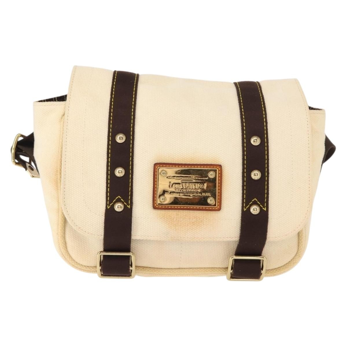 Louis Vuitton Antigua Sac Rabat Bag Canvas, BROWN, CANVAS, Shoulder bag