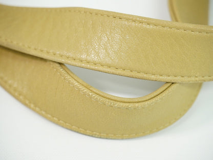 Chanel Vintage Tote Leather, BEIGE, LEATHER, Tote bag