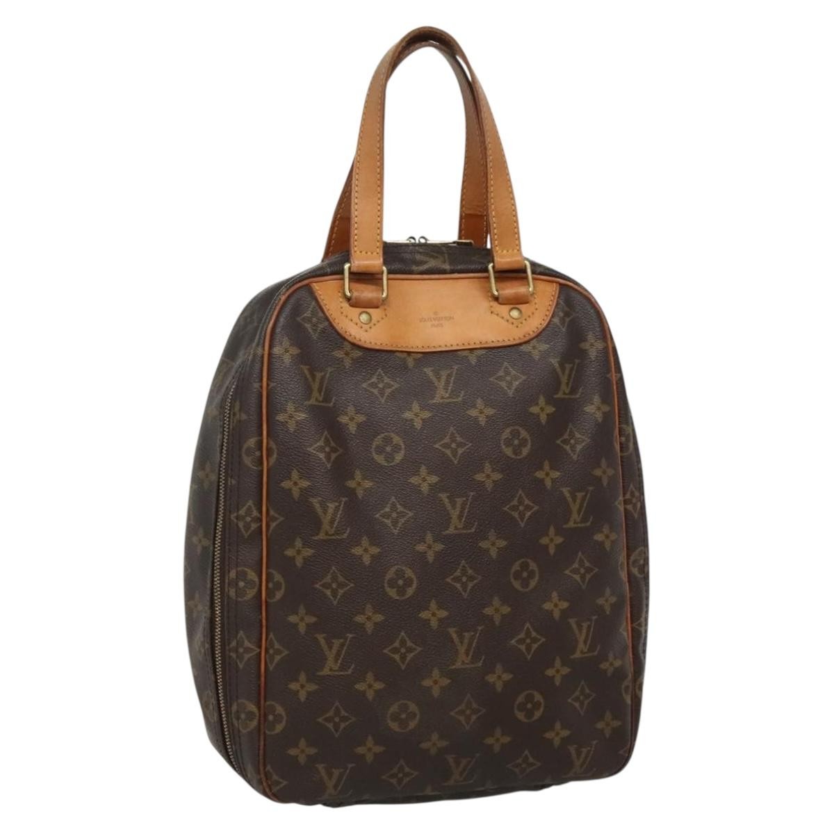 Louis Vuitton Excursion Handbag Monogram Canvas, BROWN, CANVAS, Handbag