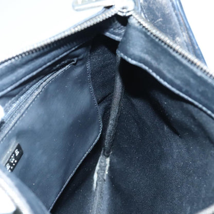 Loewe Anagram Shoulder Bag Leather, BLACK, LEATHER, Shoulder bag