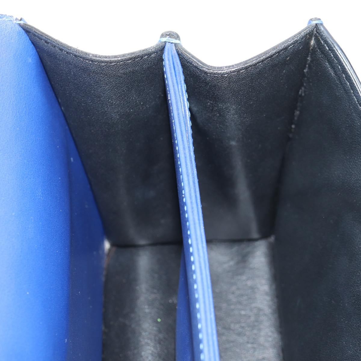 Loewe Barcelona Shoulder Bag Leather, BLUE, LEATHER, Shoulder bag