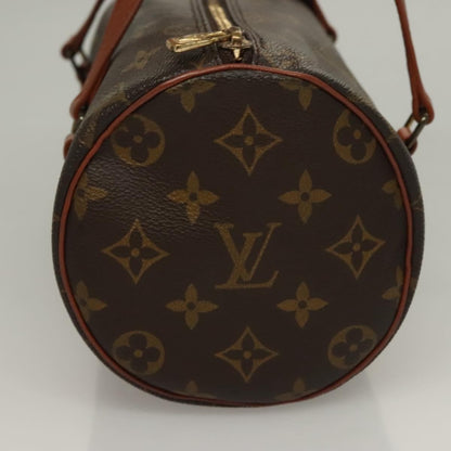 Louis Vuitton Papillon Handbag Monogram Canvas, BROWN, CANVAS, Handbag