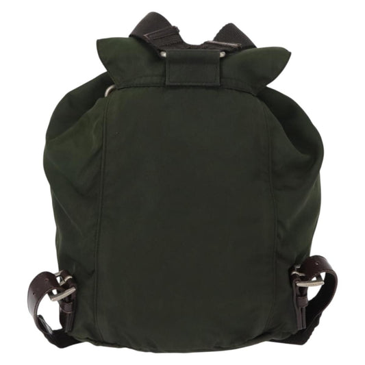 Prada Front Pocket Backpack Tessuto, KHAKI, NYLON, Backpack