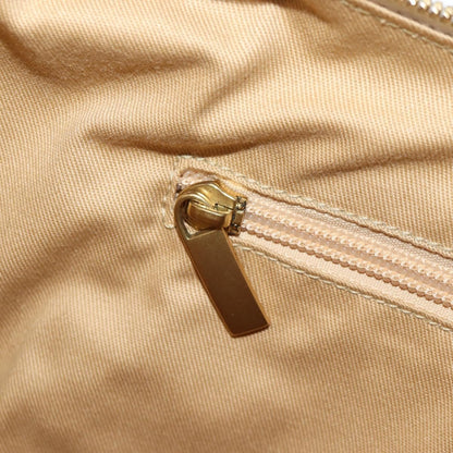 Salvatore Ferragamo Gancini Hobo Leather, BEIGE, LEATHER, Handbag