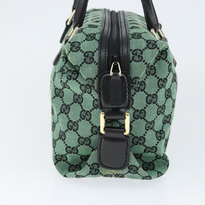 Gucci Full Moon Boston Bag GG Canvas, GREEN, CANVAS, Travel bag