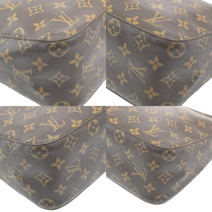 Louis Vuitton Looping Handbag Monogram Canvas, BROWN, CANVAS, Shoulder bag