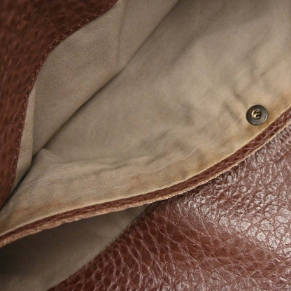 Bottega Veneta Vintage Shoulder Bag Intrecciato Leather, BROWN, LEATHER, Shoulder bag