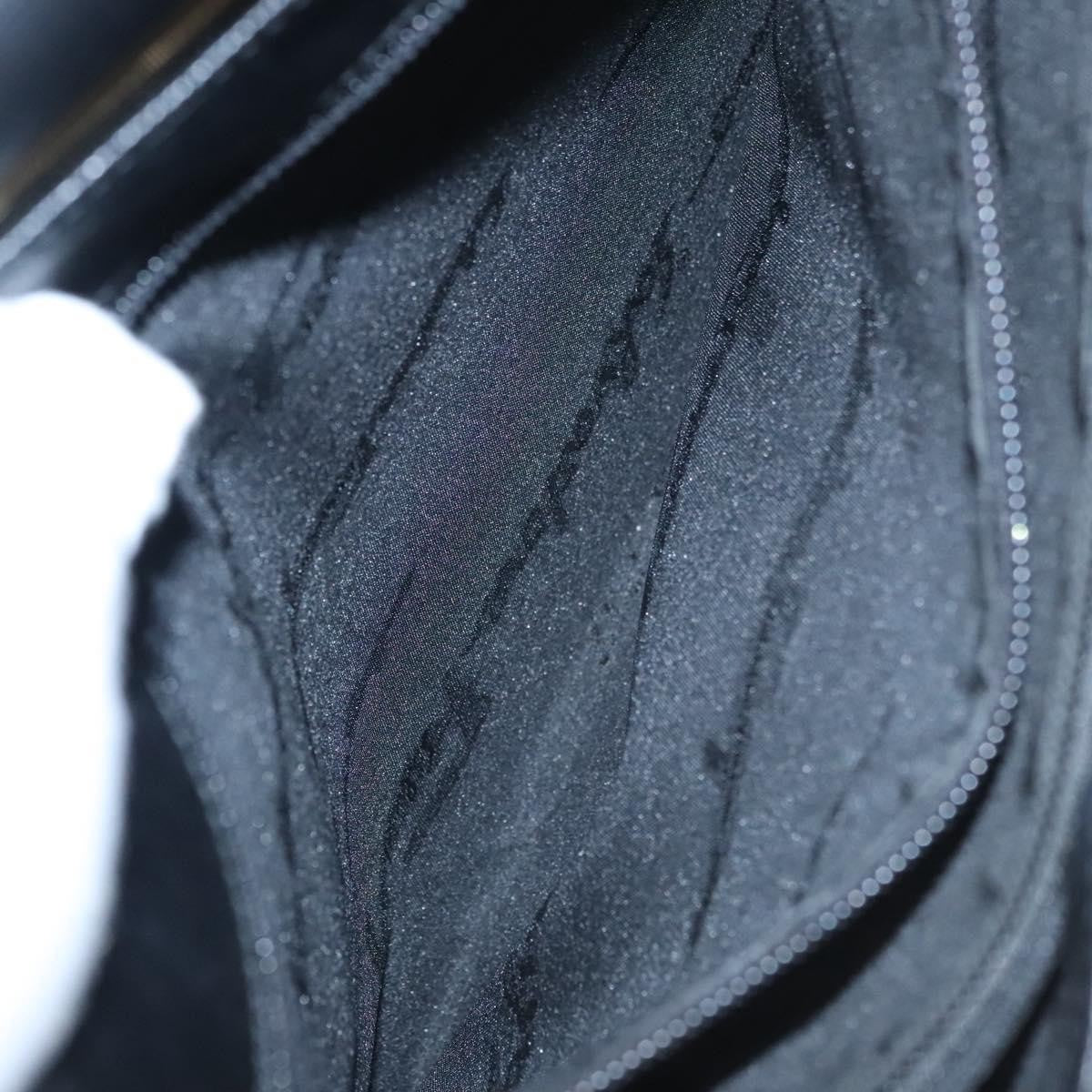 Salvatore Ferragamo Gancini Shoulder Bag Leather, BLACK, LEATHER, Shoulder bag