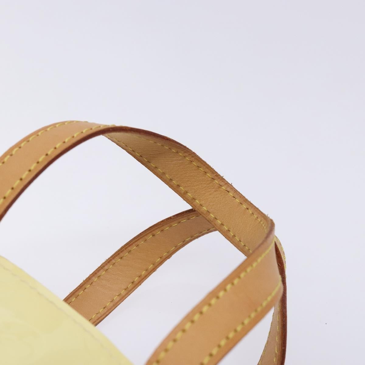 Louis Vuitton Reade Handbag Monogram Vernis, BEIGE, PATENT_LEATHER, Handbag