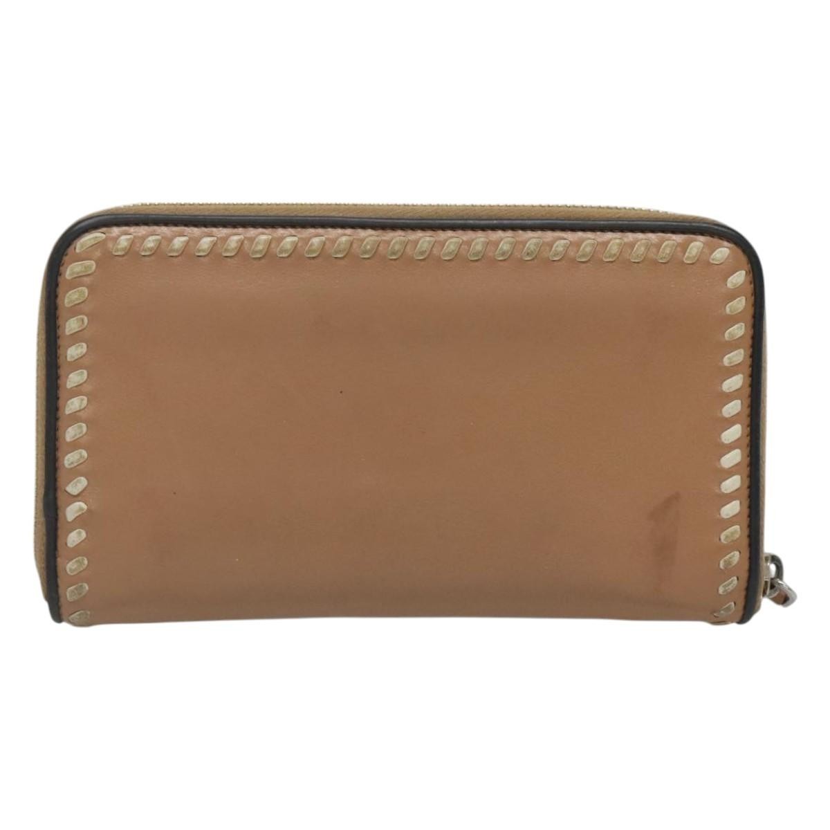 Prada Continental Wallet Saffiano Leather, BEIGE, LEATHER, Wallets
