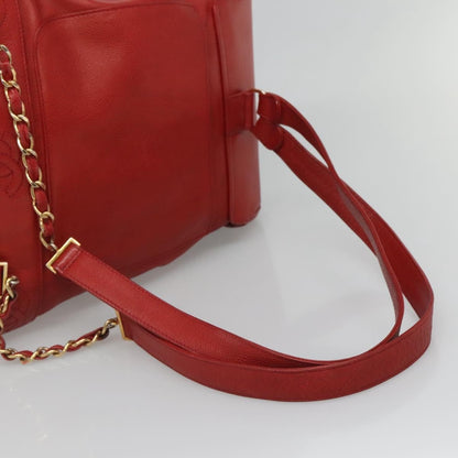 Chanel Vintage Backpack Caviar, RED, LEATHER, Backpack