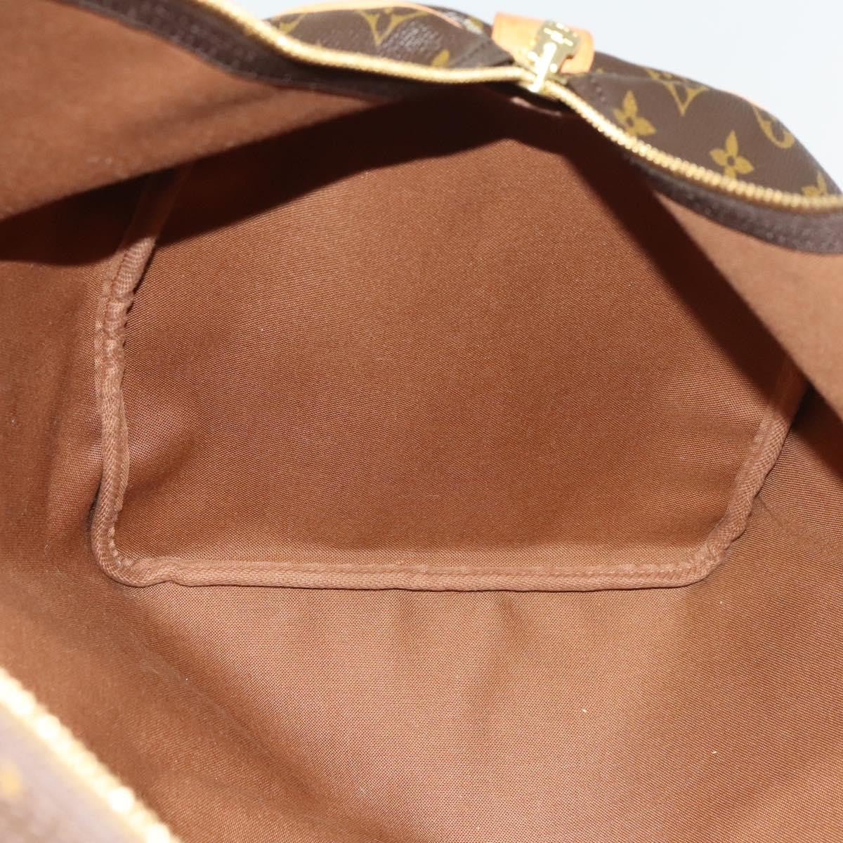 Louis Vuitton Keepall Bag Monogram Canvas, BROWN, CANVAS, Travel bag