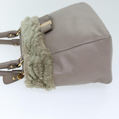 Salvatore Ferragamo Vala Handbag Leather, PINK, LEATHER, Handbag