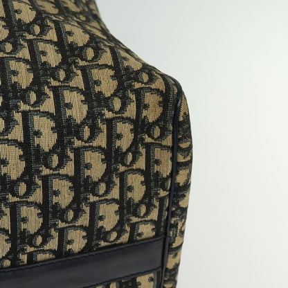 Christian Dior Vintage Trotter Boston Bag Diorissimo Canvas, NAVY, CANVAS, Travel bag