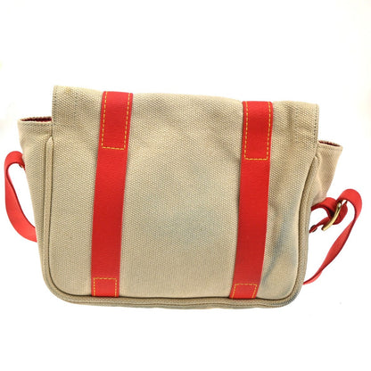 Louis Vuitton Antigua Besace Messenger Bag Canvas, BEIGE, CANVAS, Shoulder bag