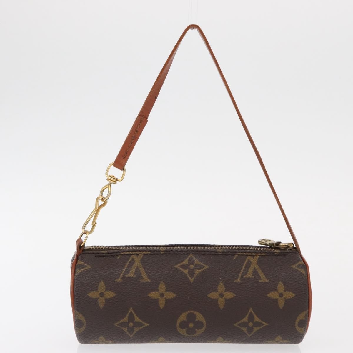 Louis Vuitton Papillon Handbag Monogram Canvas, BROWN, CANVAS, Handbag