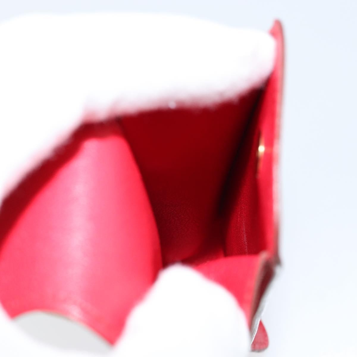 Hermes Glasses Case Leather, RED, LEATHER, Wallets