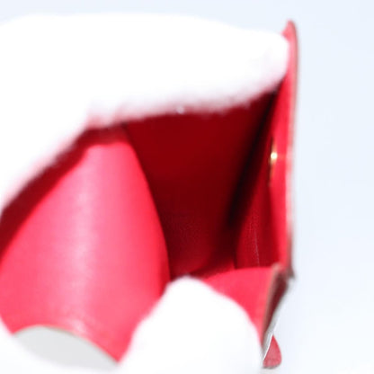 Hermes Glasses Case Leather, RED, LEATHER, Wallets