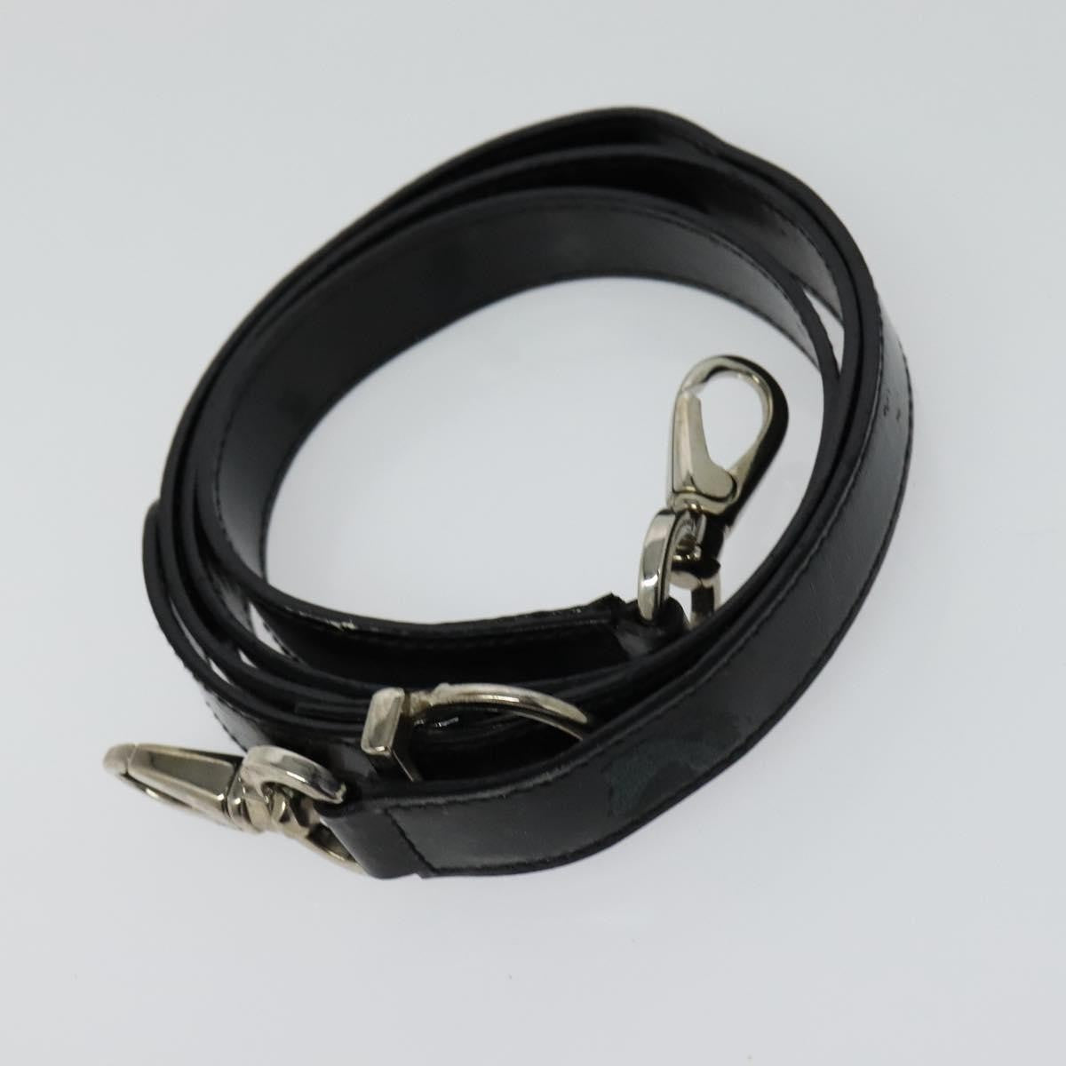 Salvatore Ferragamo Gancini handbag Patent leather, BLACK, PATENT_LEATHER, Handbag