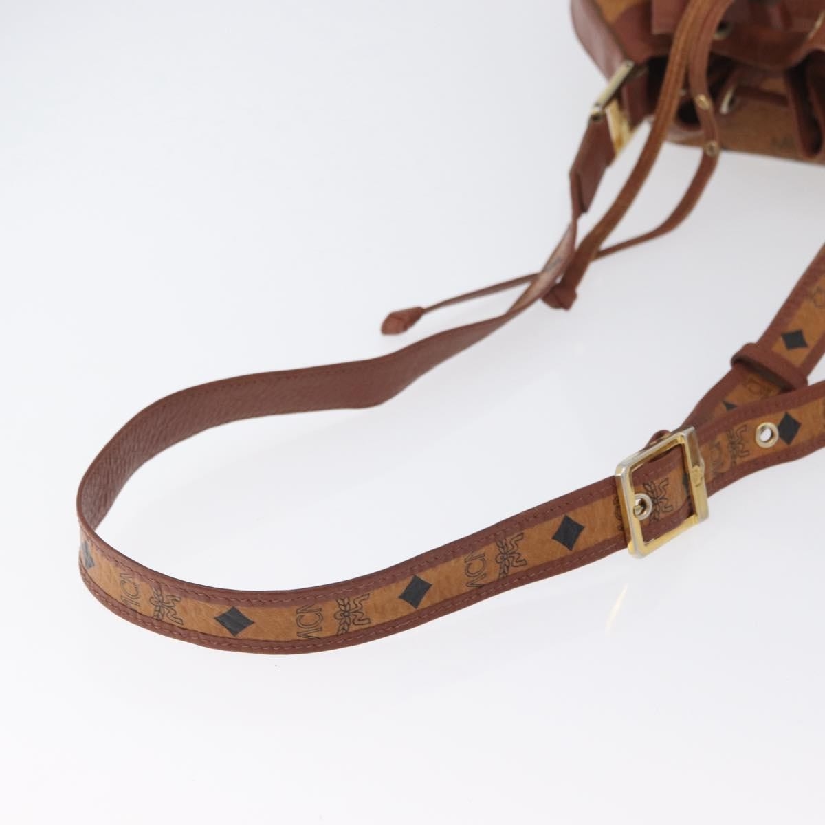 MCM Visetos Shoulder bag Canvas, BROWN, CANVAS, Shoulder bag