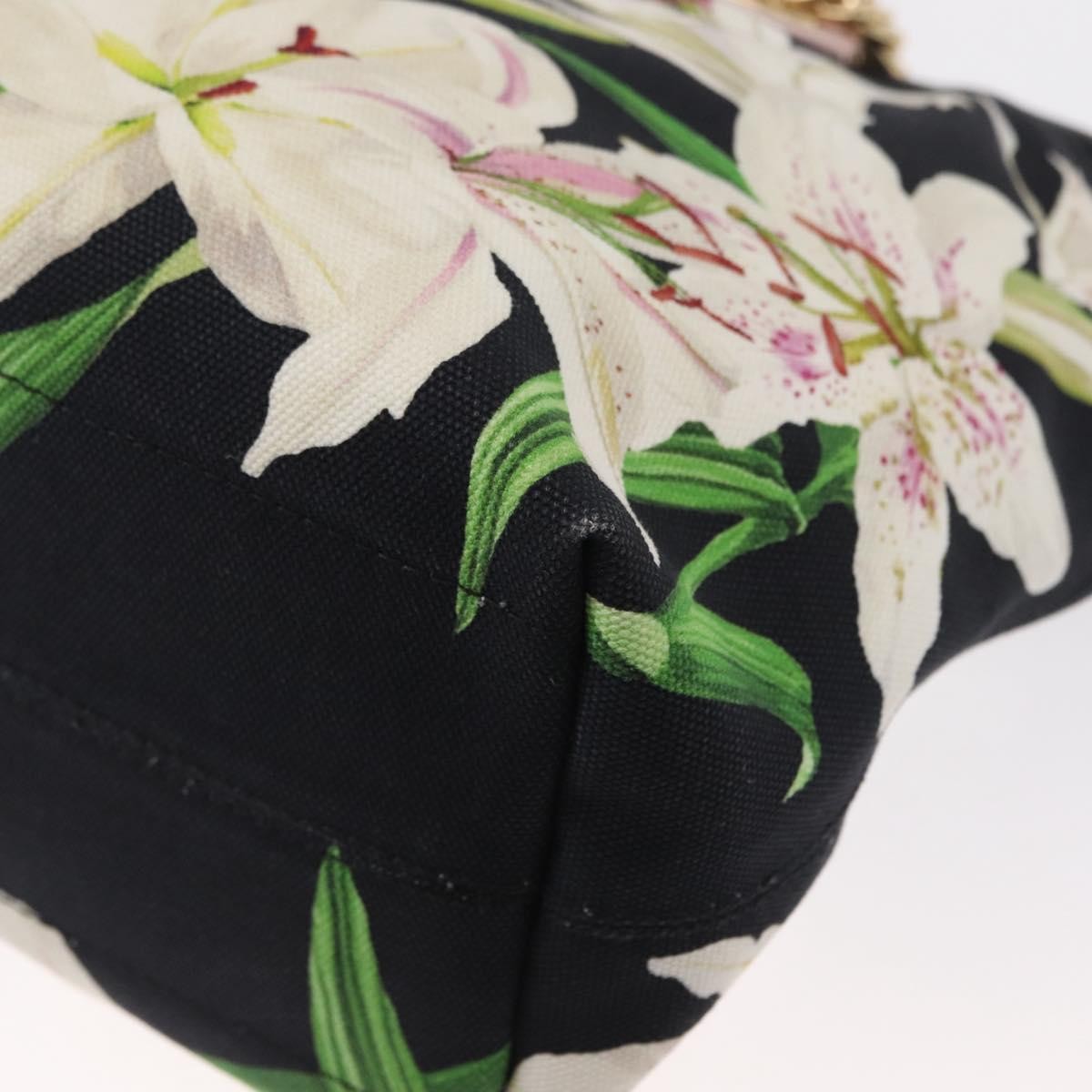 Dolce & Gabbana Capri Tote Printed Canvas with Lizard Embossed Leather, MULTICOLOUR, CANVAS, Tote bag