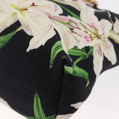 Dolce & Gabbana Capri Tote Printed Canvas with Lizard Embossed Leather, MULTICOLOUR, CANVAS, Tote bag