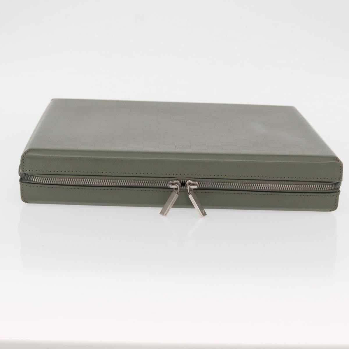 Louis Vuitton Grasset Luke Business Bag Damier, GRAY, CANVAS, Briefcase