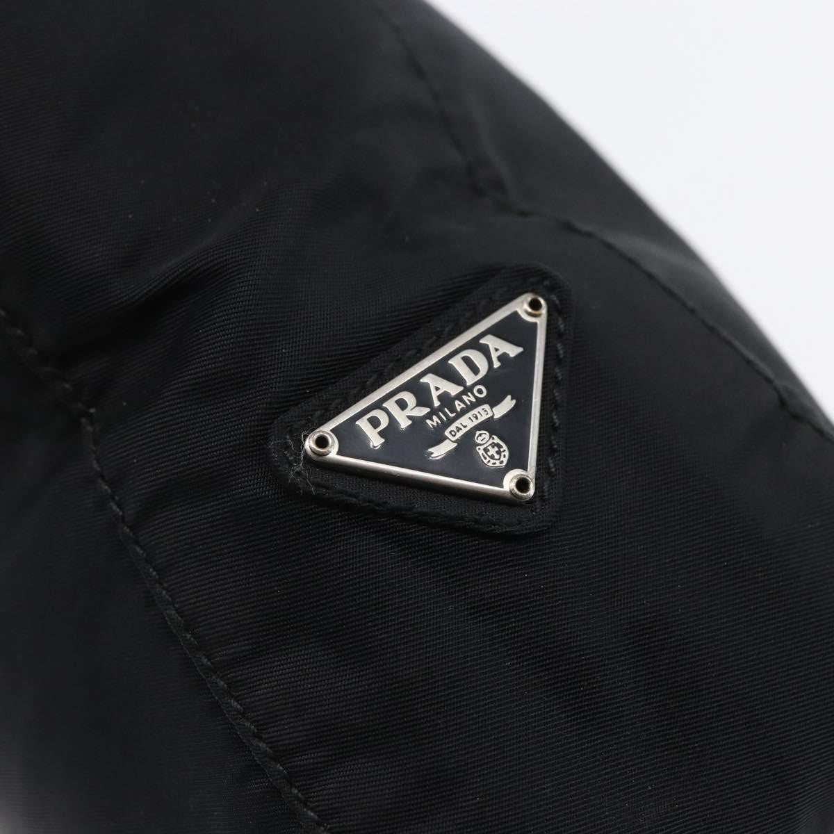 Prada Vintage Shoulder Bag Tessuto, BLACK, NYLON, Shoulder bag