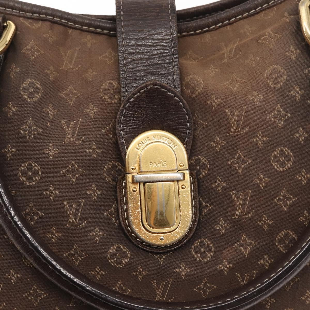 Louis Vuitton Elegie Handbag Monogram Idylle, BLACK, CANVAS, Handbag