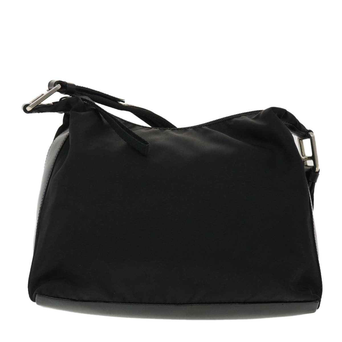 Prada Vintage Shoulder Bag Tessuto, BLACK, NYLON, Shoulder bag