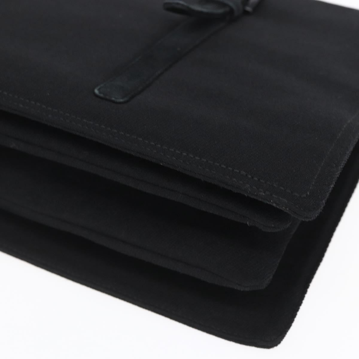 Prada Vintage Handbag Cotton, BLACK, COTTON, Handbag