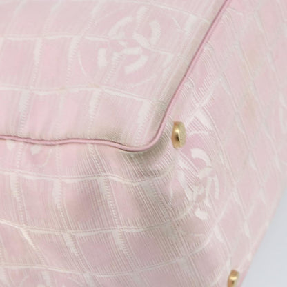 Chanel Travel Line Tote Nylon, PINK, NYLON, Tote bag