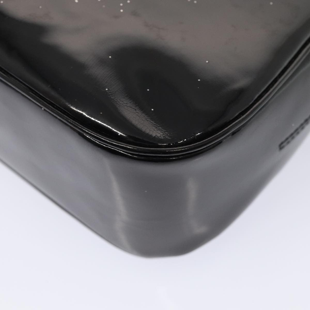 Salvatore Ferragamo Vala Shoulder Bag Patent Leather, BLACK, PATENT_LEATHER, Shoulder bag