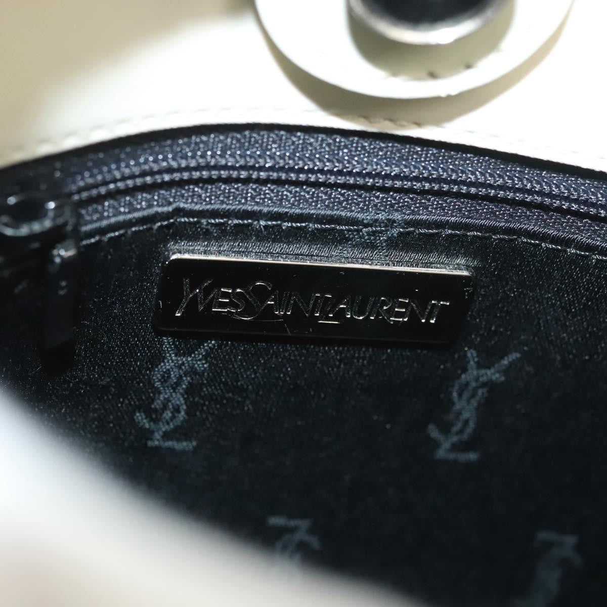 Saint Laurent Vintage Handbag Nylon, BEIGE, NYLON, Handbag